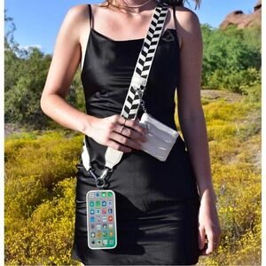 Cell Phone Lanyard Crossbody,Adjustable Cell Phone Strap with Wallet,Clip and Go